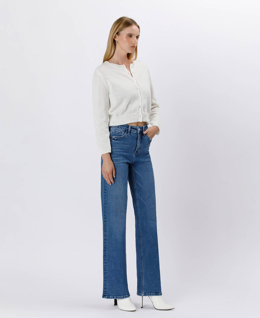 Melissa 90's High Rise Wide Leg Jeans