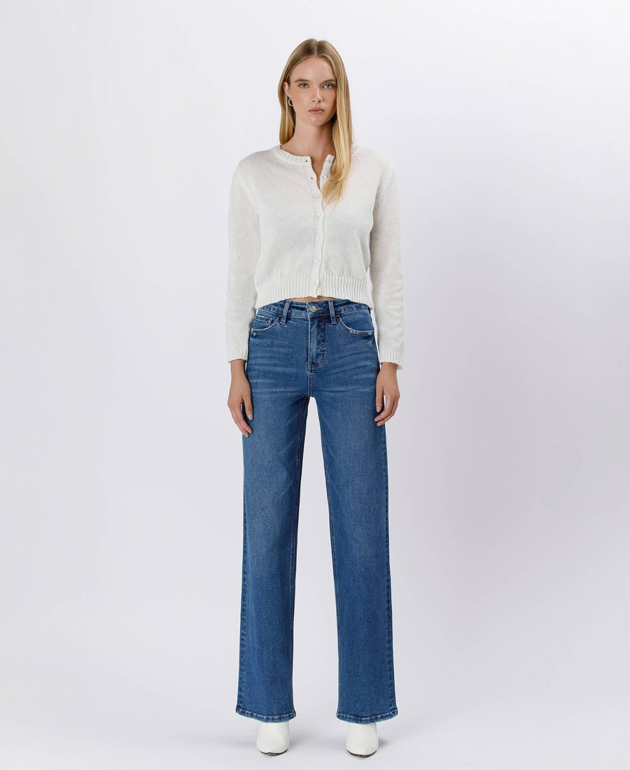 Melissa 90's High Rise Wide Leg Jeans