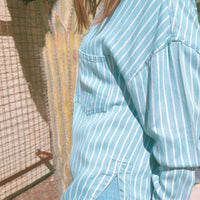 Robbie Striped Button Up