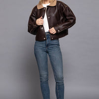 Bolter Faux Leather Jacket