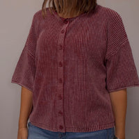 Merci Ribbed Cardigan