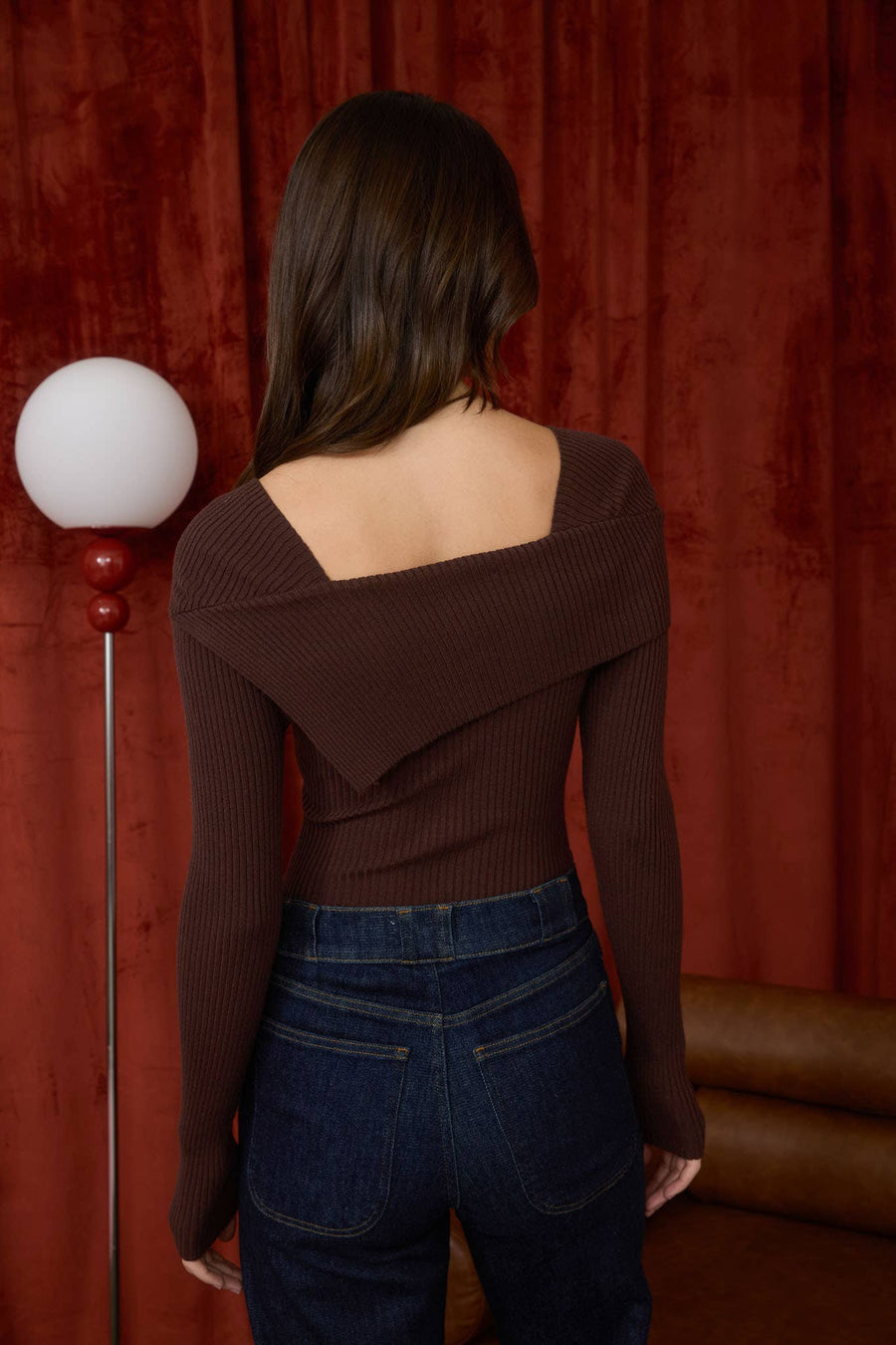 Aurora Fold Over Sweater