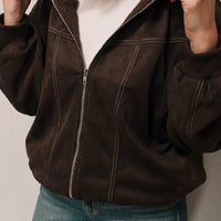 Thea Boxy Bomber Jacket