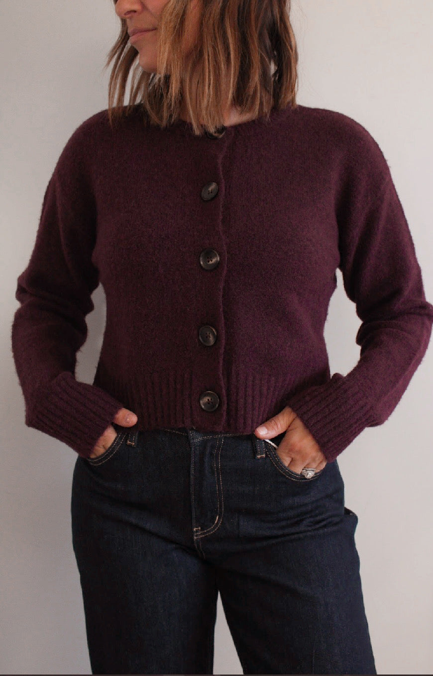 Ruby Side Slit Cardigan