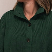 Keesha High Neck Cardigan