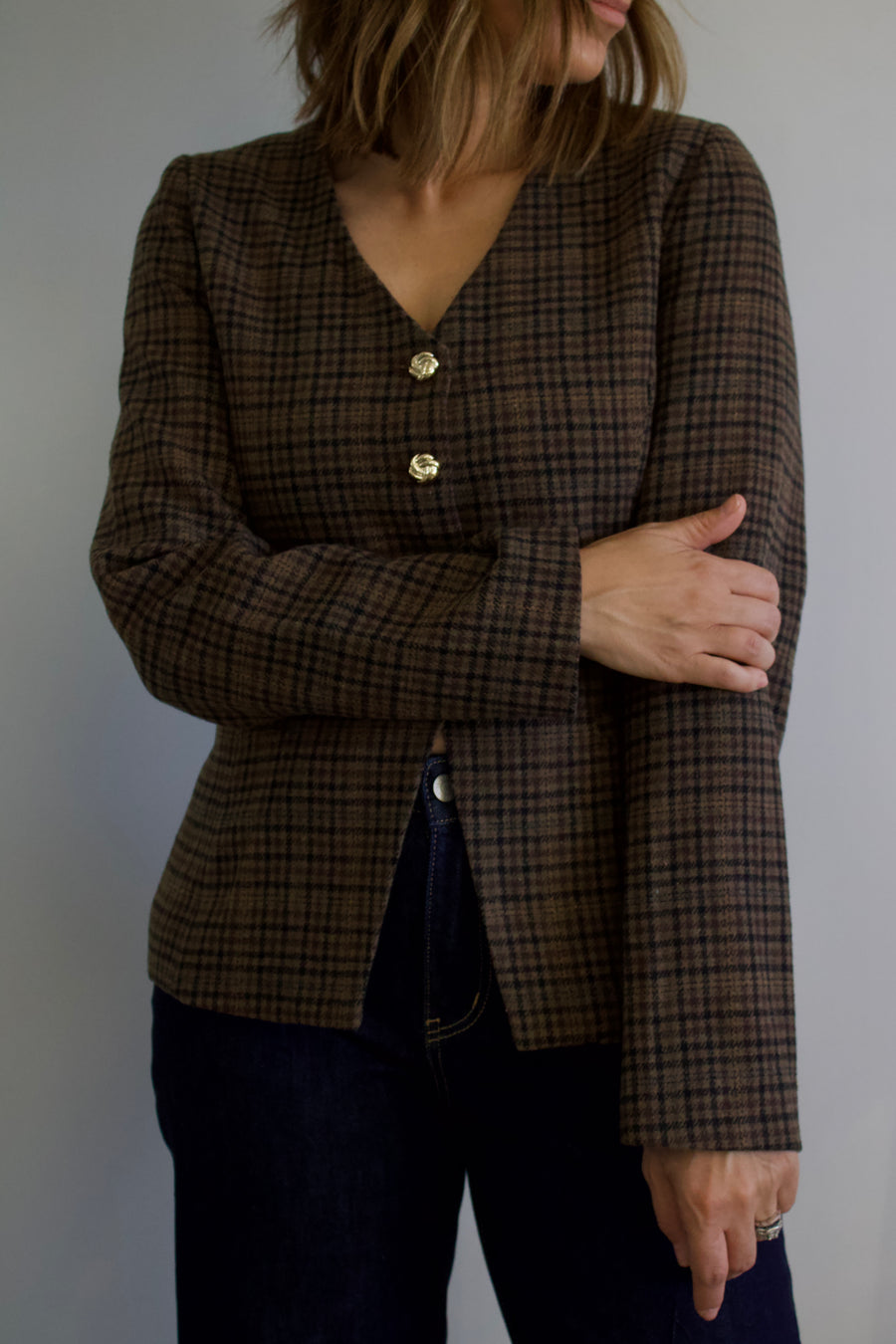 Burbank V-Neck Blazer