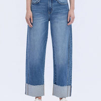 Joni Cuffed Barrel Jeans