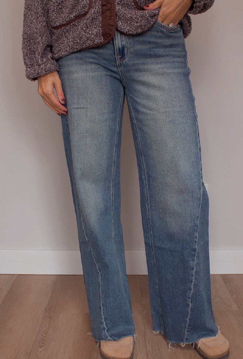 Mack Side Seamed Jeans