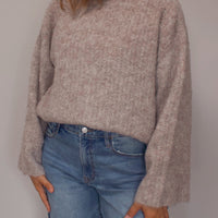 Lila Fuzzy  Knit Cardigan