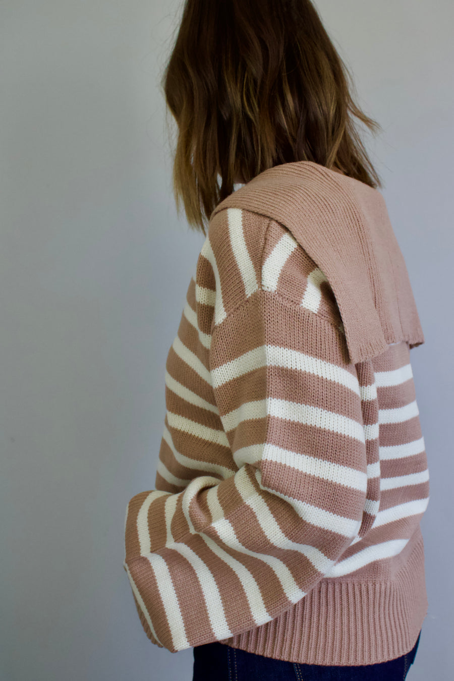 Saylor Striped Sweater