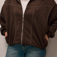 Thea Boxy Bomber Jacket