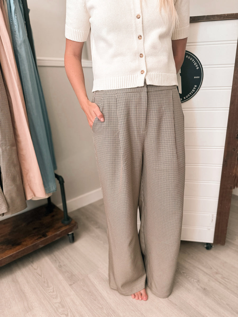 Alicia Pleated Trousers
