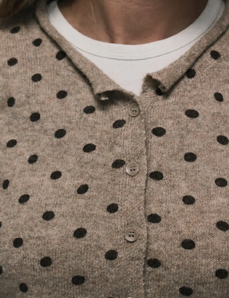 Mable Polka Dot Cardigan