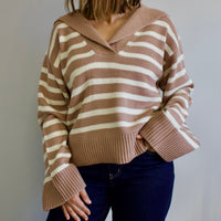Saylor Striped Sweater