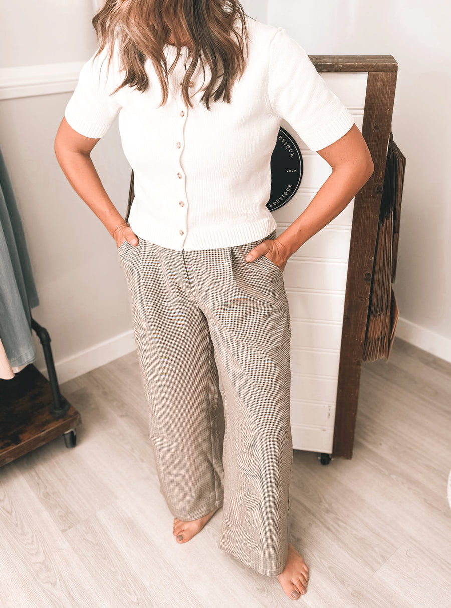 Alicia Pleated Trousers