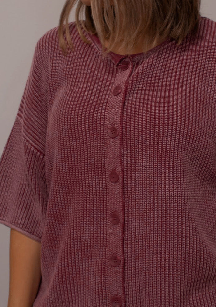 Merci Ribbed Cardigan