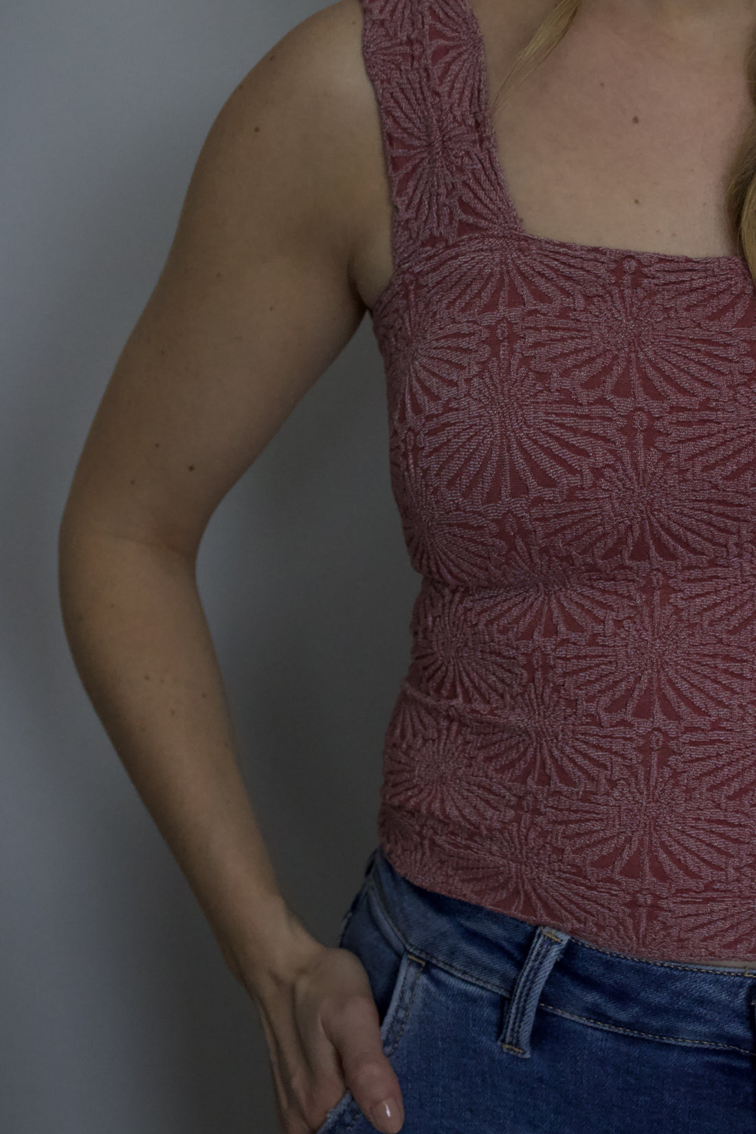 Nelli Jacquard Tank