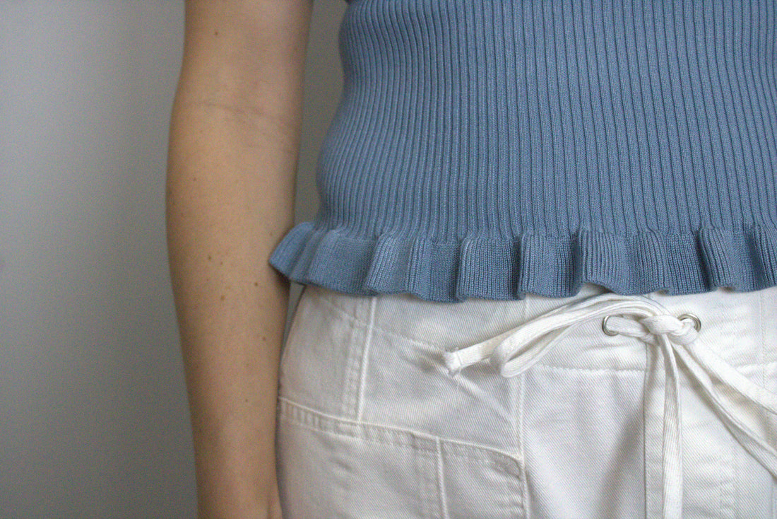Greta Lettuce Hem Tank
