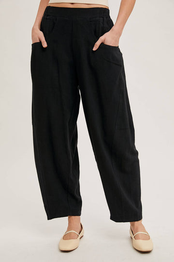 Wren Relaxed Barrel Pants