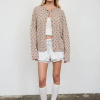 Mable Polka Dot Cardigan