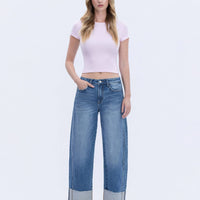 Joni Cuffed Barrel Jeans