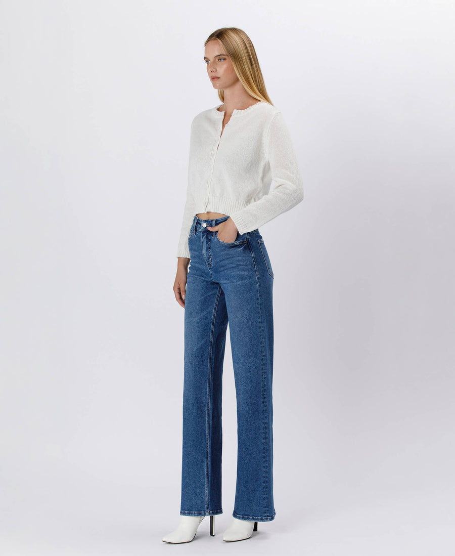 Melissa 90's High Rise Wide Leg Jeans