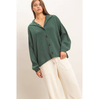 Keesha High Neck Cardigan