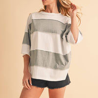 Polly Color Block Tee