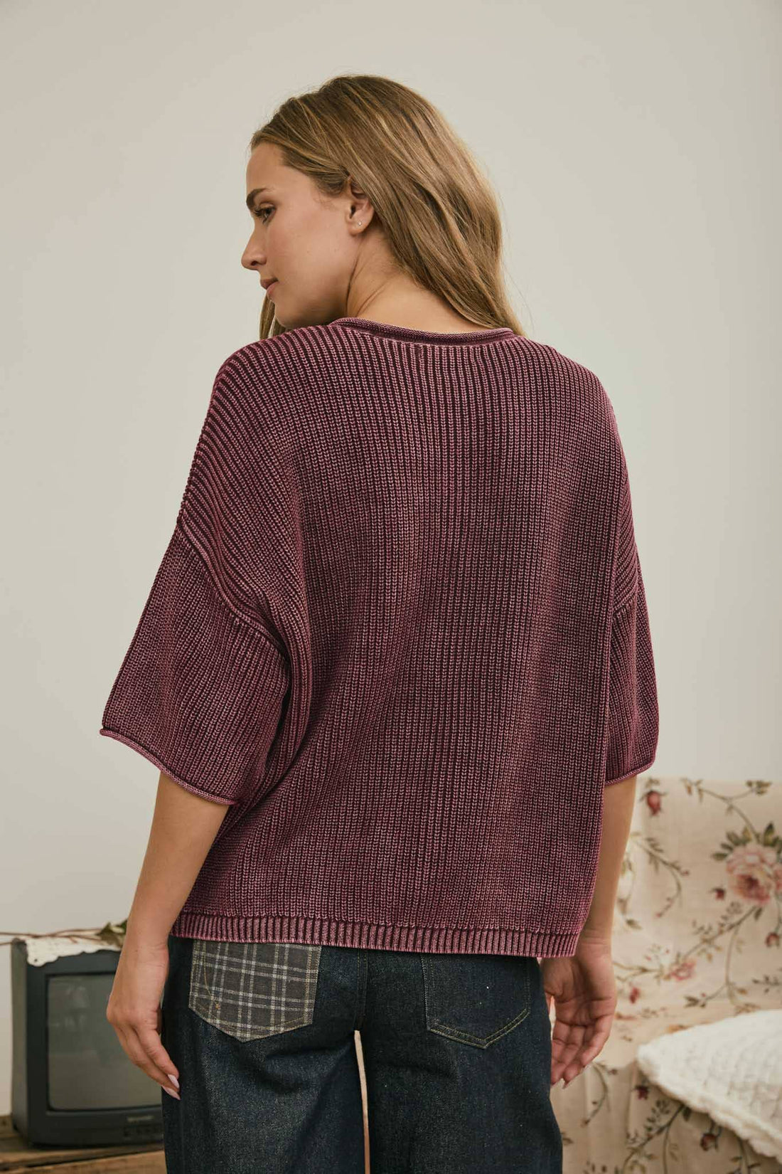 Merci Ribbed Cardigan