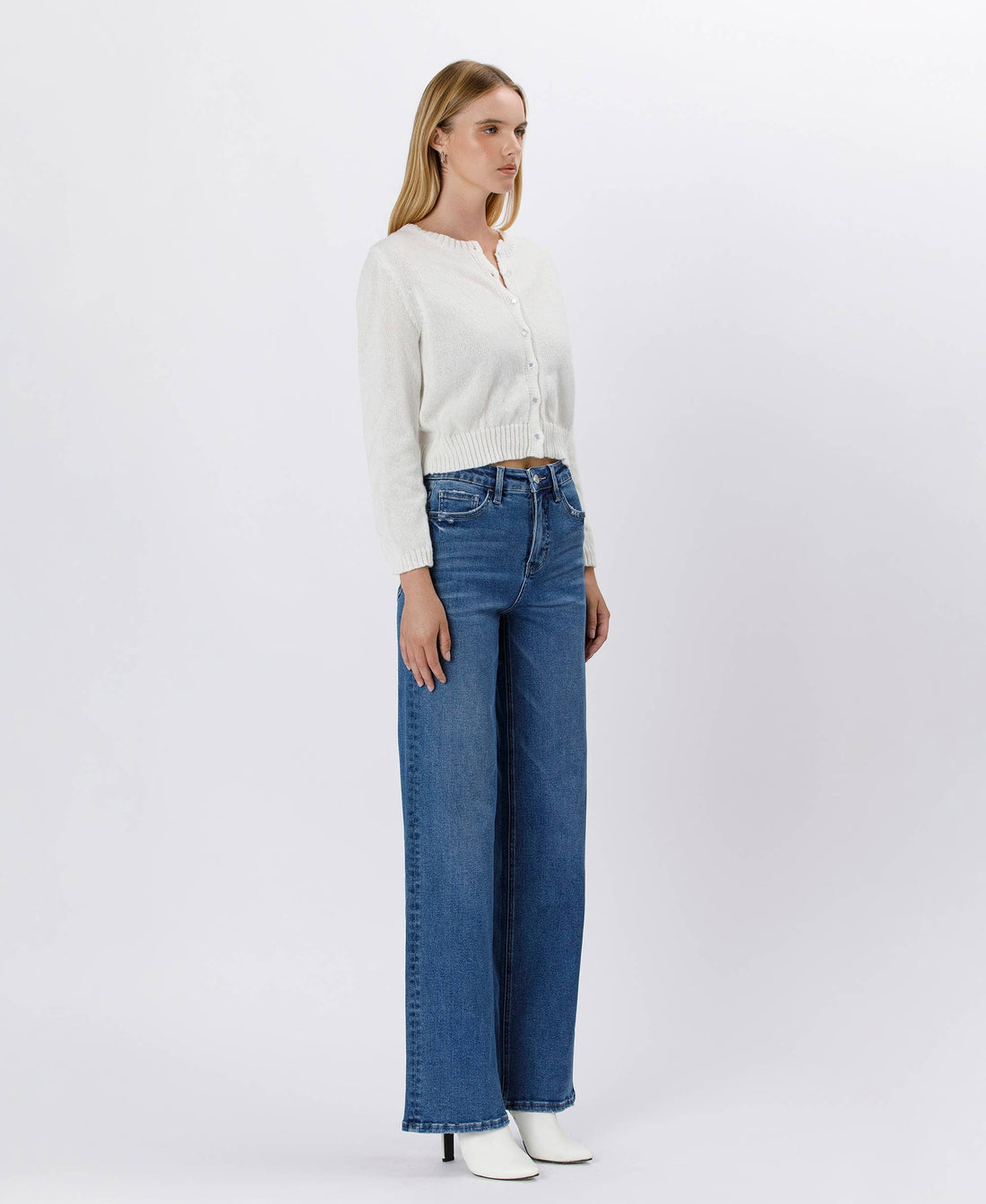 Melissa 90's High Rise Wide Leg Jeans