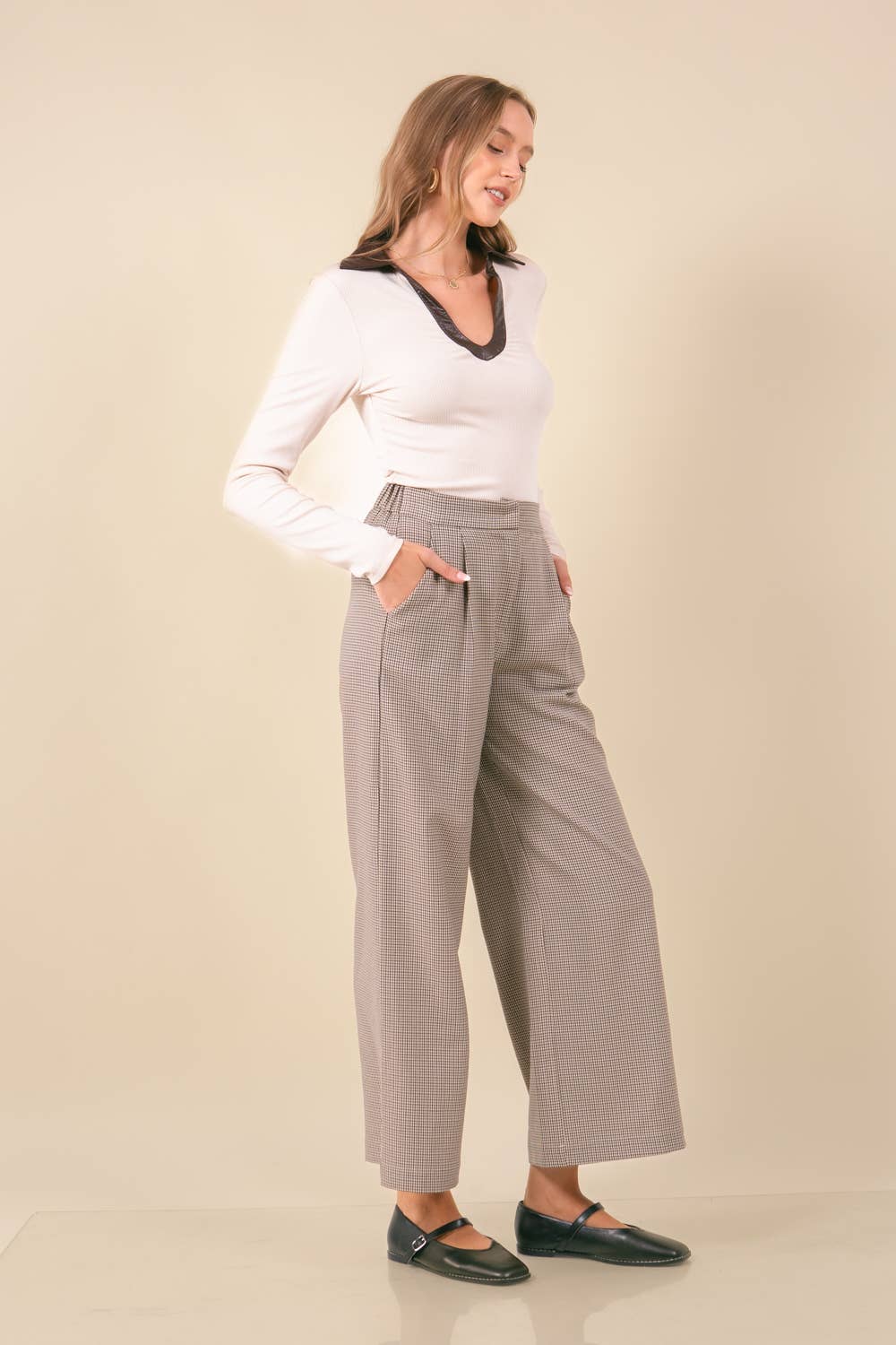 Alicia Pleated Trousers