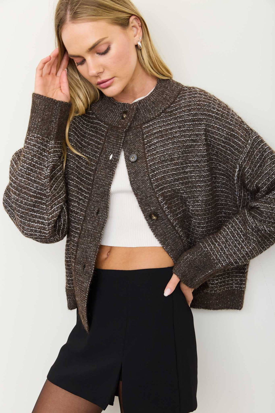 Millie Ribbed Cardigan