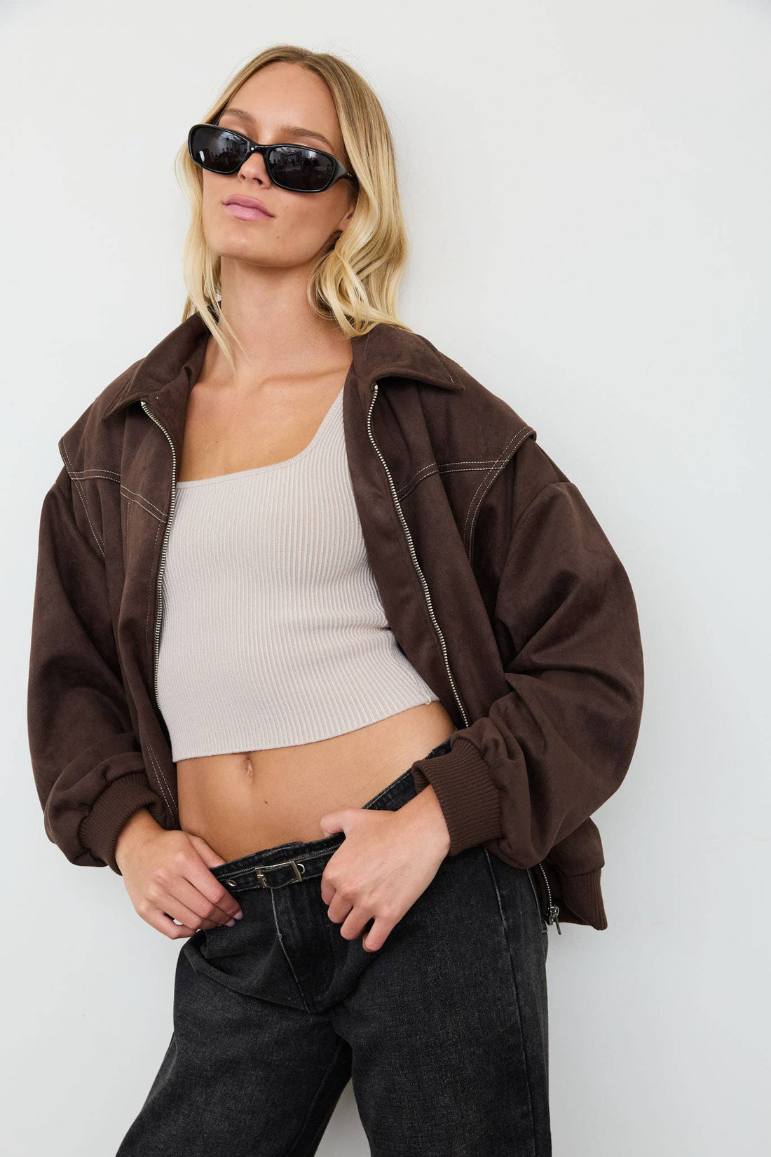 Thea Boxy Bomber Jacket