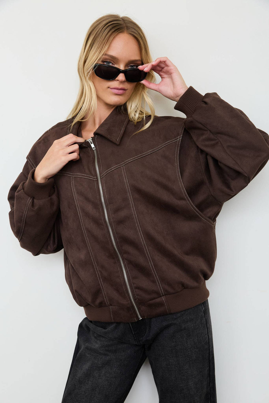 Thea Boxy Bomber Jacket