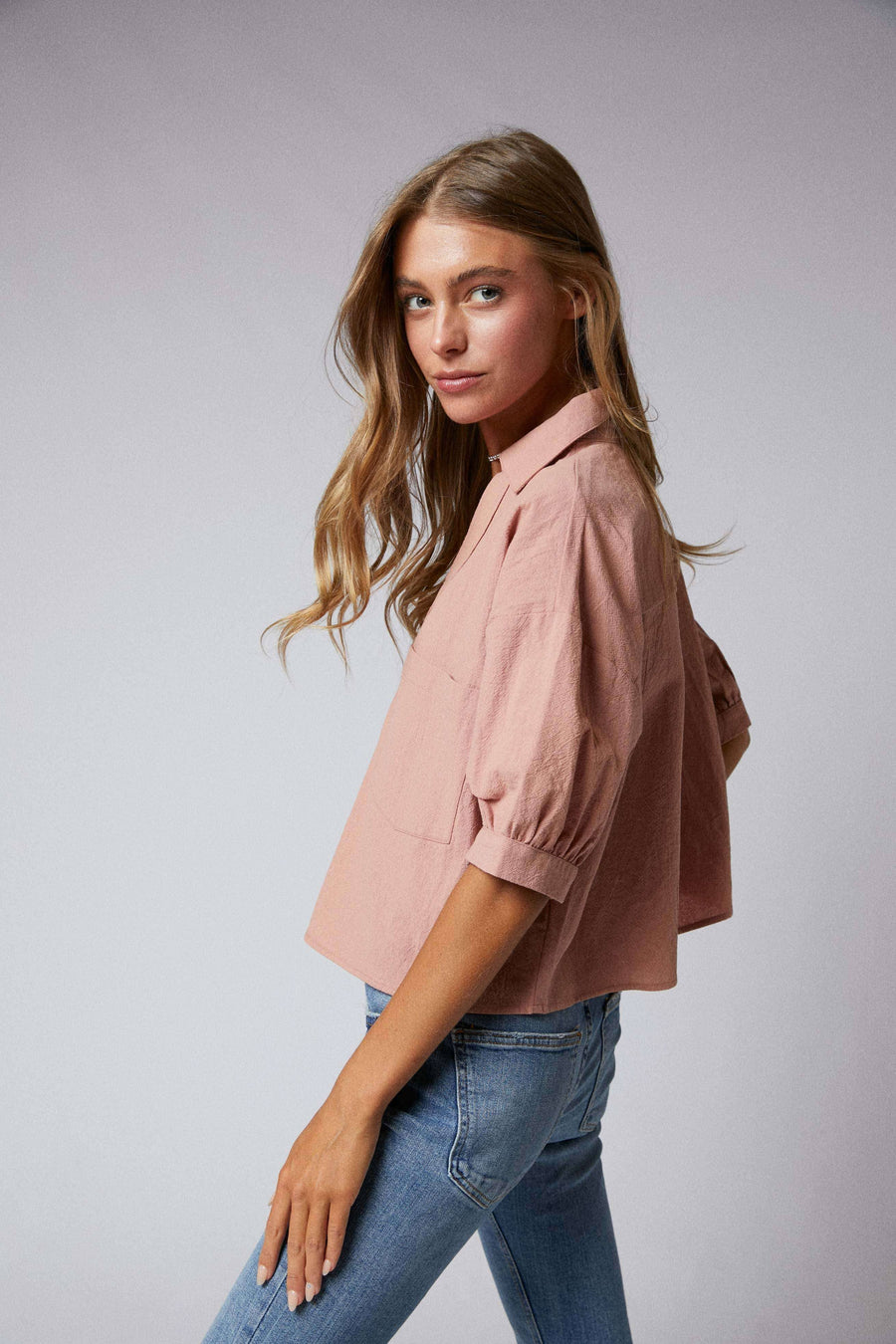 Lainey Button Down