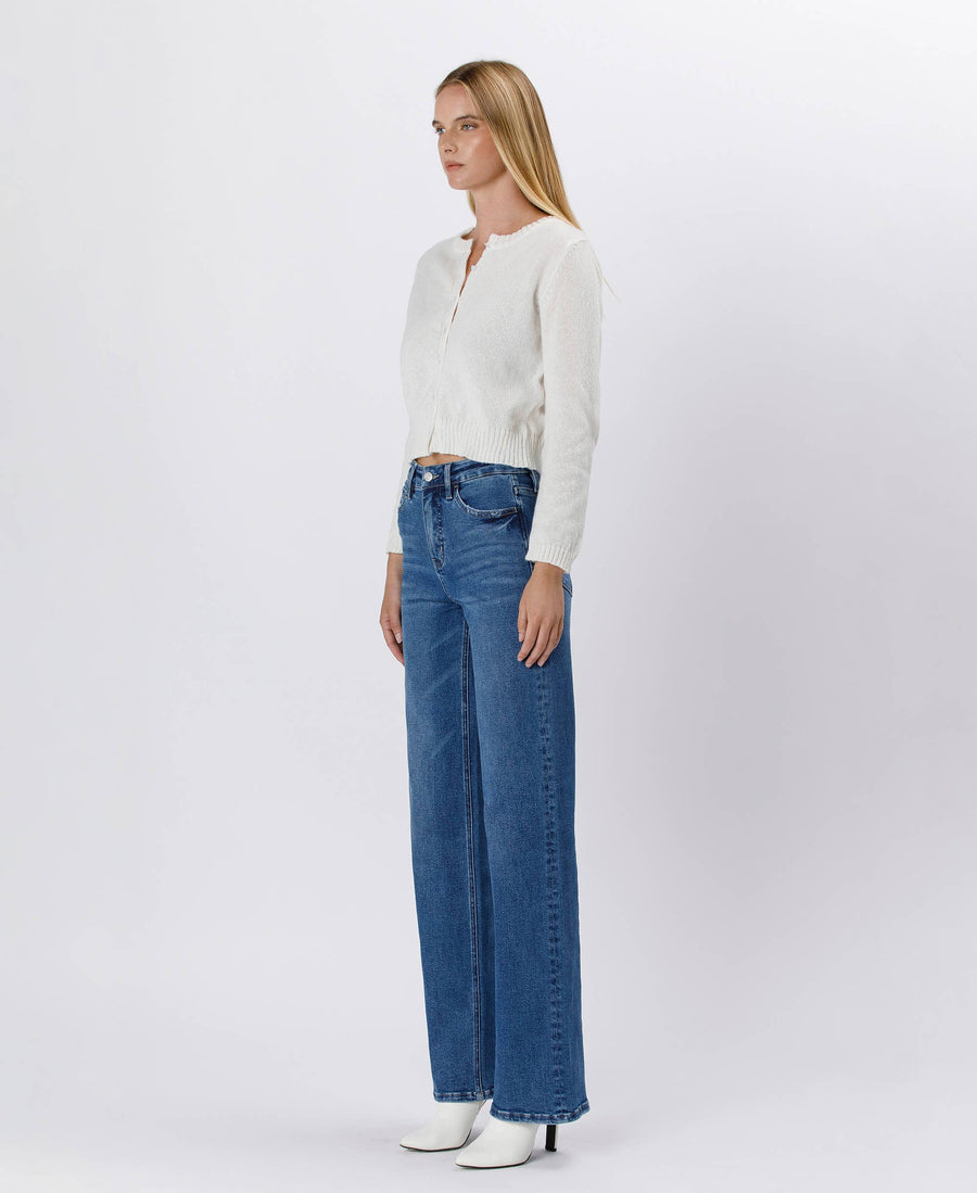 Melissa 90's High Rise Wide Leg Jeans