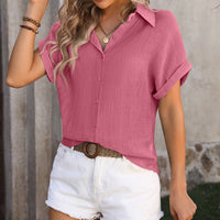 Short Sleeve Button Down Shirt