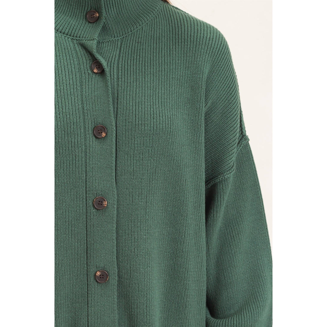 Keesha High Neck Cardigan
