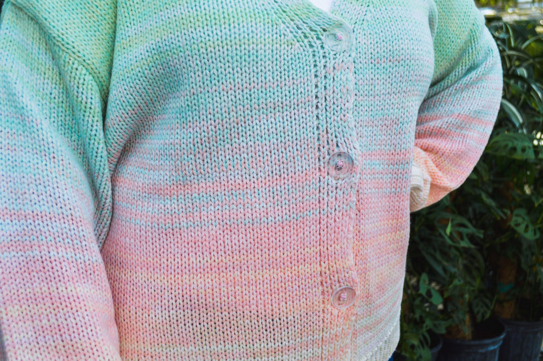 Ombre Cardigan Sweater (+)