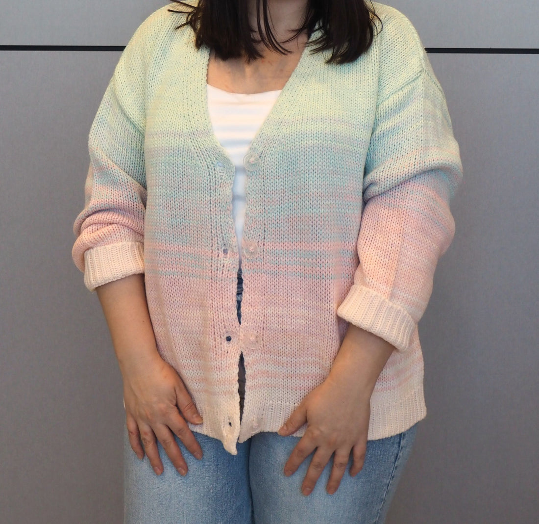 Ombre Cardigan Sweater (+)